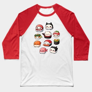 Cute Sushi Baseball T-Shirt